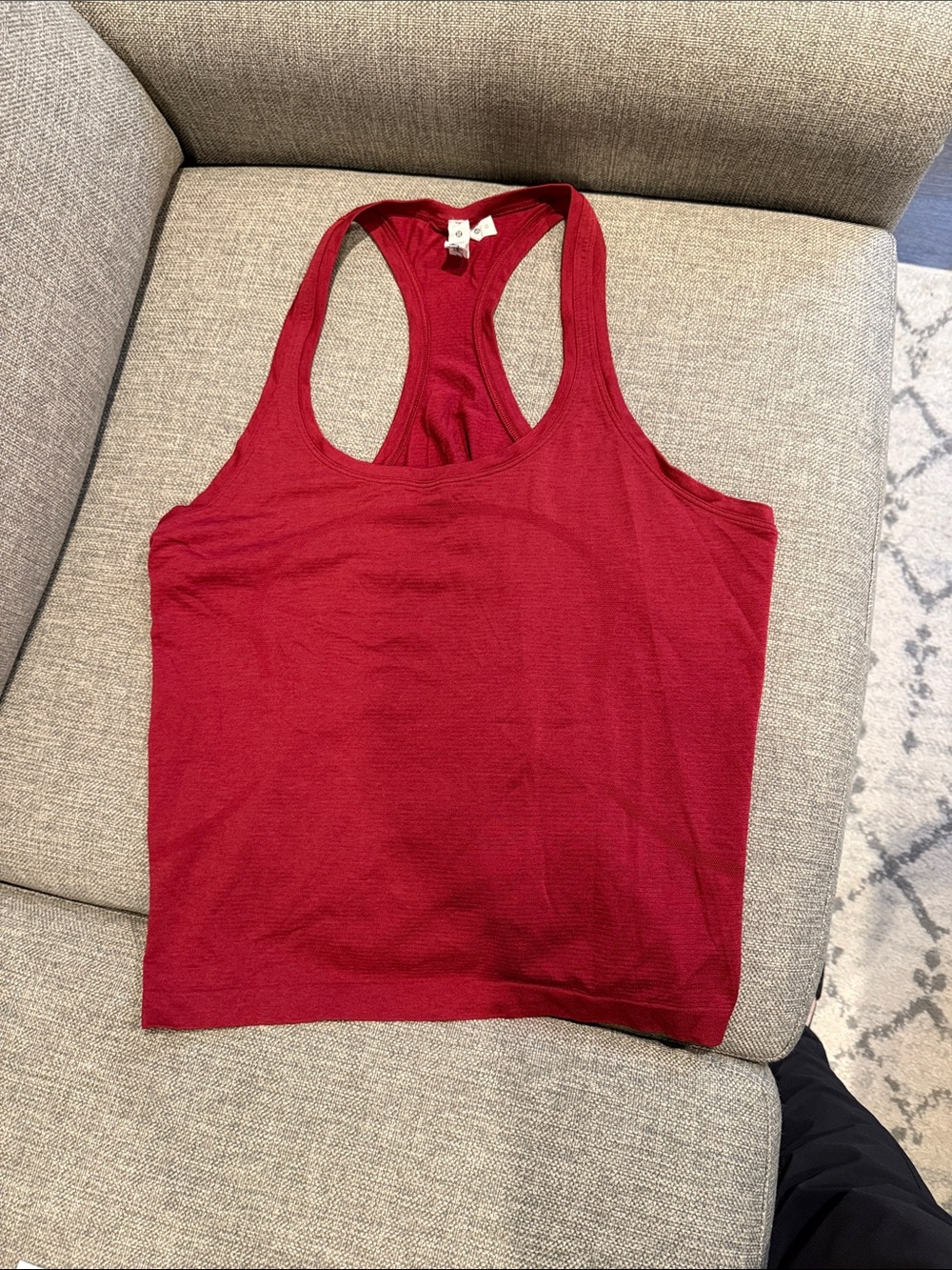 lululemon athletica Burgundy Racerback Tank